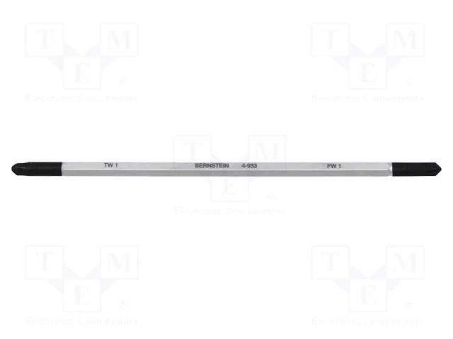 Interchangeable blade; double-sided; Tri-Wing®; FW1; TW1; 120mm BERNSTEIN BRN-4-933