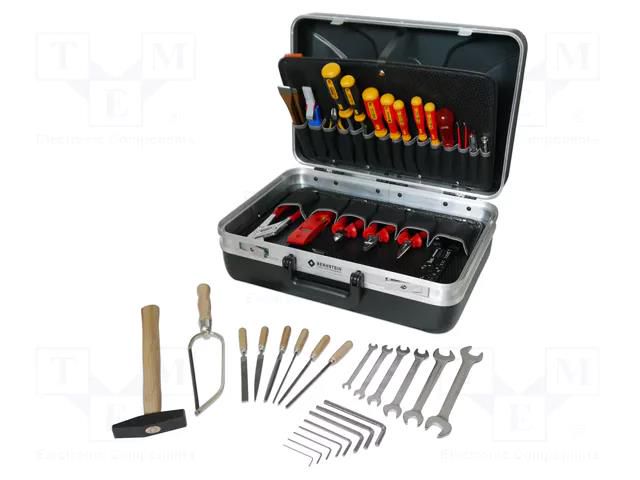 Kit: general purpose; case; 51pcs. BERNSTEIN BRN-5000-BAS