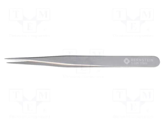 Tweezers; 120mm; Blade tip shape: sharp; universal BERNSTEIN BRN-5-035