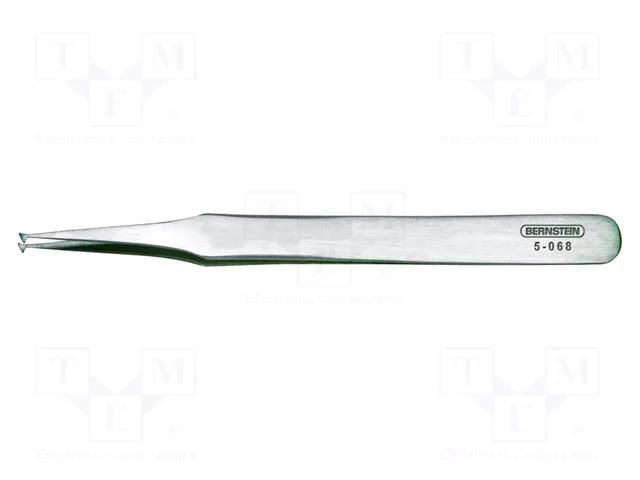 Tweezers; 120mm; Blade tip shape: trapezoidal; universal BERNSTEIN BRN-5-068