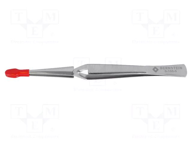 Tweezers; 160mm; Blade tip shape: shovel; universal BERNSTEIN BRN-5-155-5