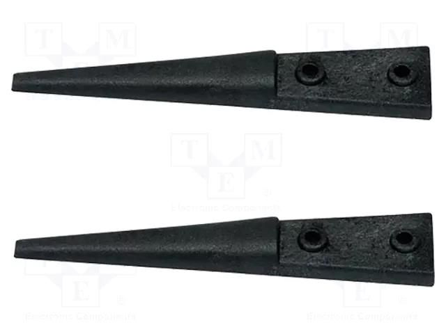 Spare part: tip; ESD; Type of tweezers: straight; 2pcs. BERNSTEIN BRN-5-432-0