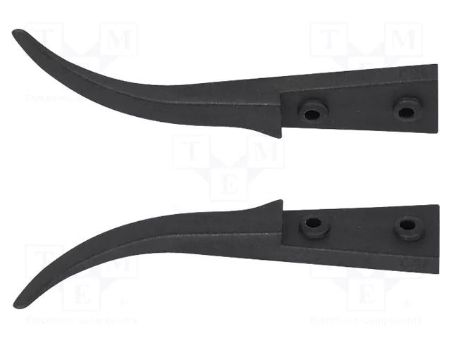 Spare part: tip; Blade tip shape: rounded; Blades: curved; ESD BERNSTEIN BRN-5-436-0