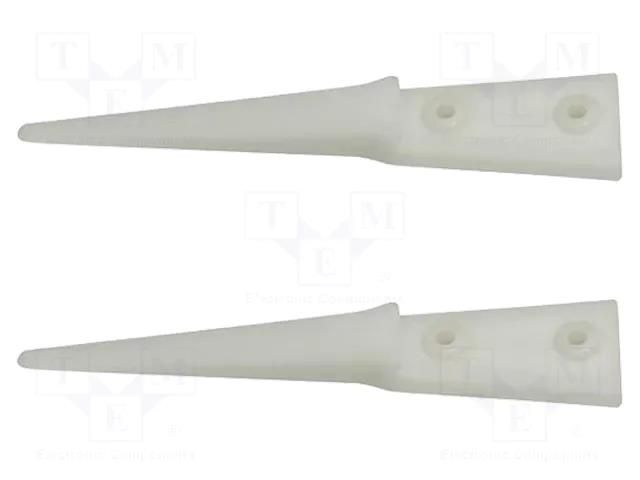 Tip; Blade tip shape: rounded; Type of tweezers: straight; 2pcs. BERNSTEIN BRN-5-441-0