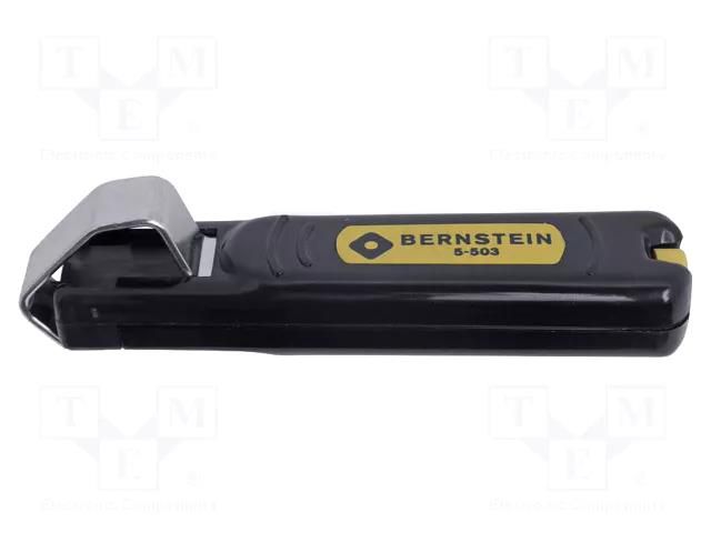 Stripping tool; Øcable: 8÷28mm; Wire: round; Tool length: 140mm BERNSTEIN BRN-5-503