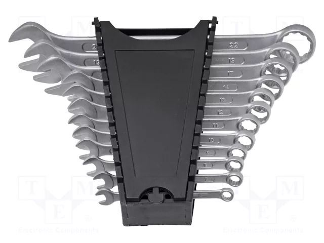 Wrench-set; combination spanner; 12pcs. BERNSTEIN BRN-6-600