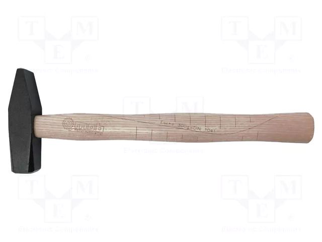 Hammer; fitter type; 300g; Handle material: wood BERNSTEIN BRN-7-116
