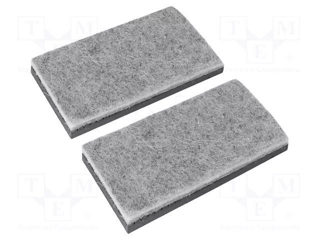 Set of protective jaws; 2pcs; vice BERNSTEIN BRN-9-900-E50-FILZ