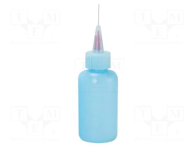 Cleanroom acces: dosing bottles; blue (bright); polyurethane ANTISTAT ATS-146-0001