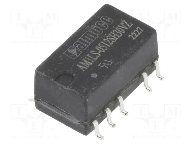 Converter: DC/DC; 1W; Uin: 4.5÷5.5VDC; Uout: 12VDC; Iout: 80mA; SMT AIMTEC AM1LS-0512SH30VZ