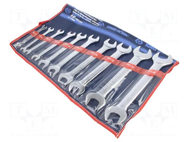 Wrenches set; spanner; 10pcs. KING TONY KT-1110MR