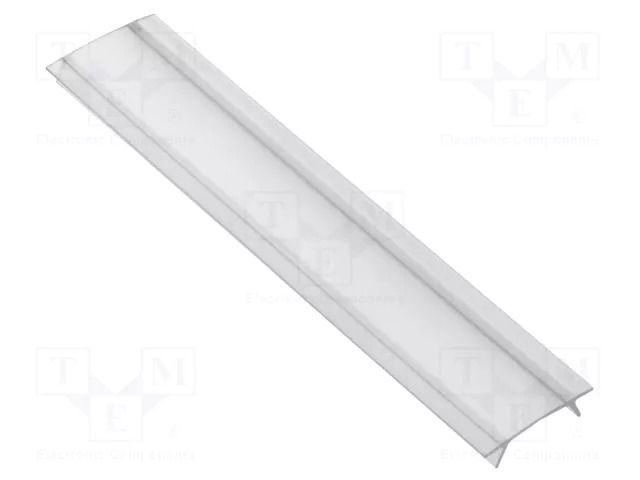 Cover for LED profiles; transparent; 1m GTV Poland GTV-OTGLAX-1M