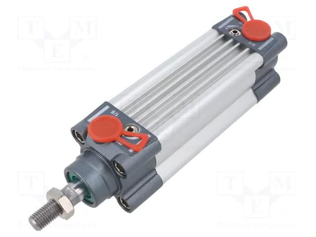Profile cylinder; Piston diam: 12mm; Piston stroke: 50mm; 1÷10bar PNEUMAT FMS032.0050.00