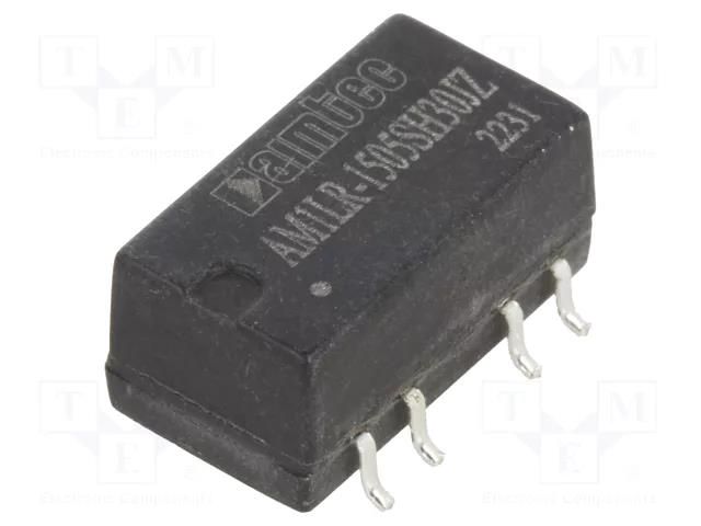 Converter: DC/DC; 1W; Uin: 14.25÷15.75VDC; Uout: 5VDC; Uout2: -5VDC AIMTEC AM1LR-1505SH30JZ
