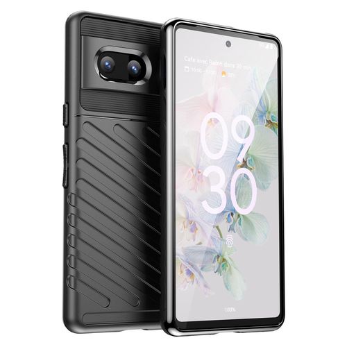 Thunder Case flexible armored cover for Google Pixel 7 black, Hurtel 5907769341342 5907769341342