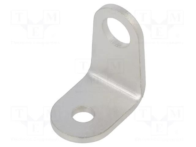 Holder; sensors; stainless steel; Mount.hole diam: 8mm; W: 16mm ELESA+GANTER GN479-B8-16