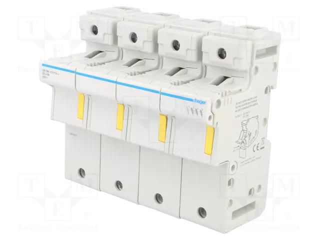 Fuse disconnector; 22x58mm; for DIN rail mounting; 125A; 690V HAGER LR704