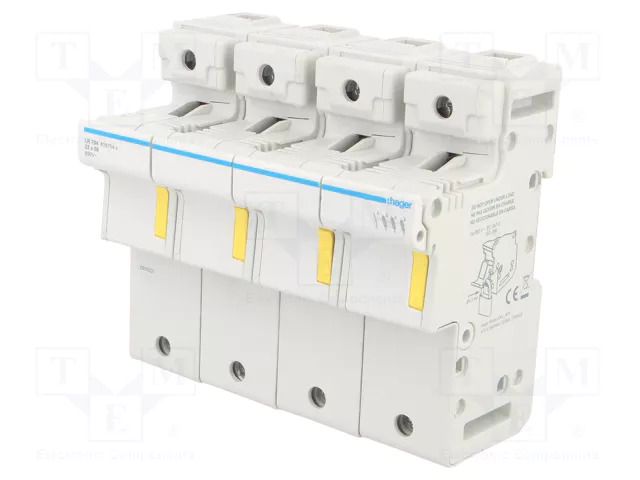 Fuse disconnector; 22x58mm; for DIN rail mounting; 125A; 690V HAGER LR704
