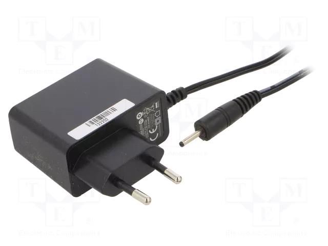 Power supply: switching; mains,plug-in; 12VDC; 1A; 12W; 82.96% POS POSC12100A-07