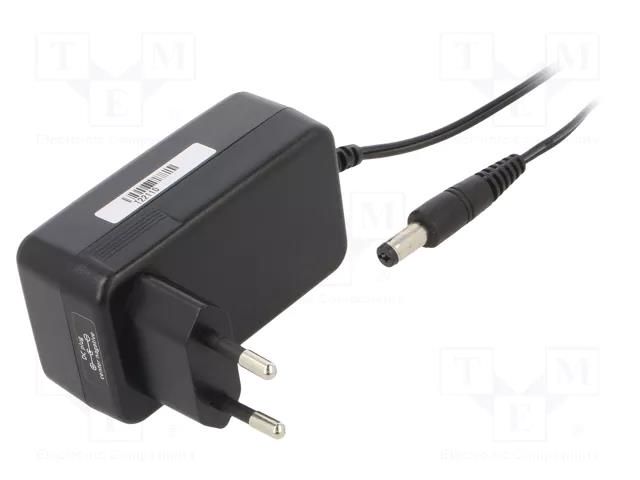 Power supply: switching; mains,plug-in; 12VDC; 2A; 24W; 86.2%; POSC POS POSC12200A-H-CN