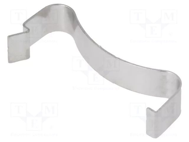 Retaining spring; L: 30.7mm; W: 6.7mm; H: 9.3mm; natural BOYD CORP 116200F00000G