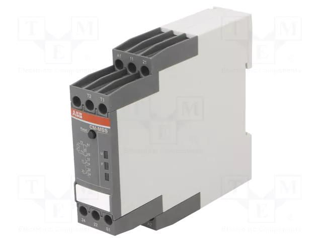 Monitoring relay; motor temperature; 24VAC; 24VDC; CM-MSS; IN: 1 ABB 1SVR730700R0200