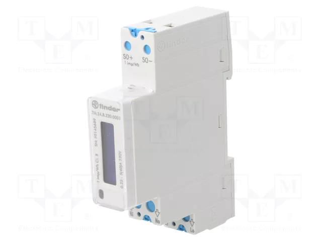 Controller; for DIN rail mounting; OC; -25÷55°C; 230VAC 50/60Hz FINDER 7M.24.8.230.0001