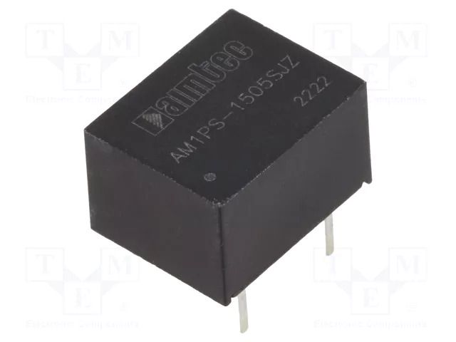 Converter: DC/DC; 1W; Uin: 13.5÷16.5VDC; Uout: 5VDC; Iout: 200mA AIMTEC AM1PS-1505SJZ