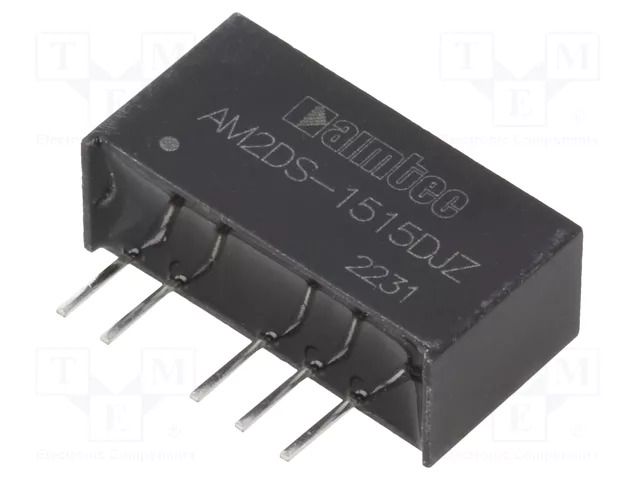 Converter: DC/DC; 2W; Uin: 13.5÷16.5VDC; Uout: 15VDC; Uout2: -15VDC AIMTEC AM2DS-1515DJZ
