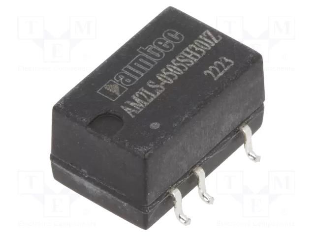 Converter: DC/DC; 2W; Uin: 4.5÷5.5VDC; Uout: 5VDC; Iout: 400mA; SMT AIMTEC AM2LS-0505SH30JZ