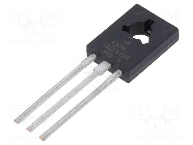 Transistor: NPN; bipolar; 80V; 1.5A; 20W; TO126 CDIL BD169-CDI