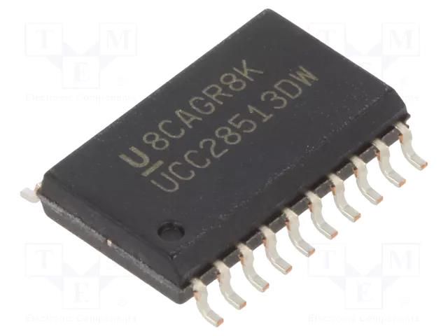 IC: PMIC; PFC controller,PWM controller; SO20-W; -40÷105°C; tube TEXAS INSTRUMENTS UCC28513DW