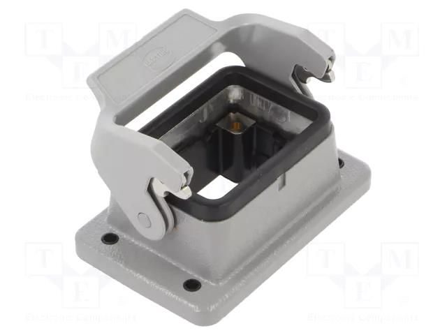 Enclosure for connectors: HDC; size 6B; for panel mounting; IP65 HARTING 09300060391
