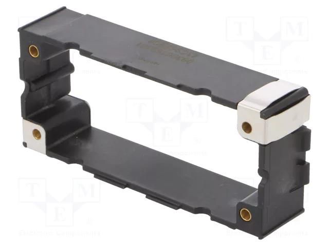 Frame for contact inserts; size 16B; Han® B,Rear Fit; IP65 HARTING 09300169301