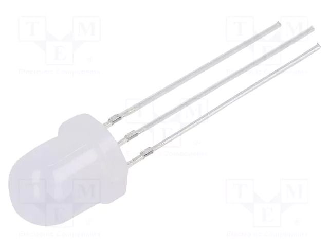 LED; red/yellow-green; 8mm; 30°; Front: convex; 2.1÷2.6/2.1÷2.6VDC OPTOSUPPLY OSRGHC8132A