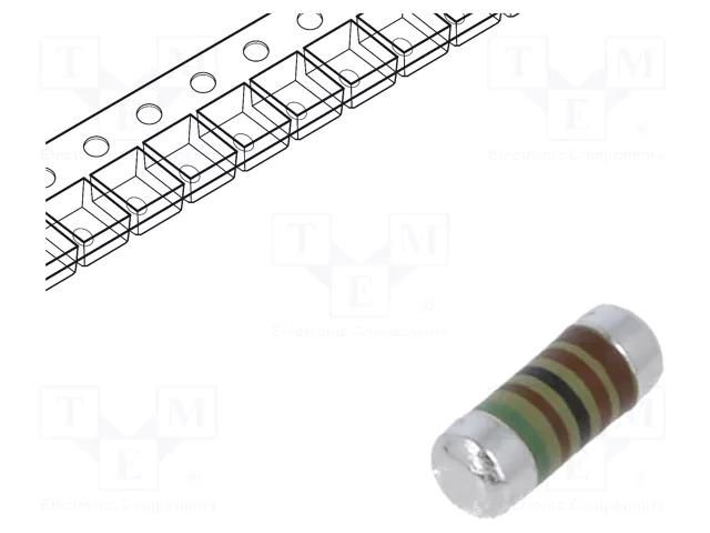 Resistor: thin film; SMD; 0204 MiniMELF; 5.1kΩ; 250mW; ±1% VISHAY SMM02040C5101FB300