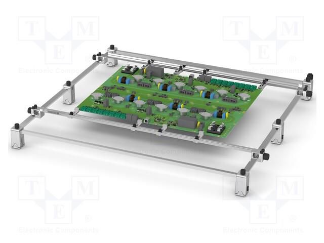 PCB holder; for preheater,PCB mounting; 753x737x98mm; ESD JBC TOOLS JBC-PHXL-SA