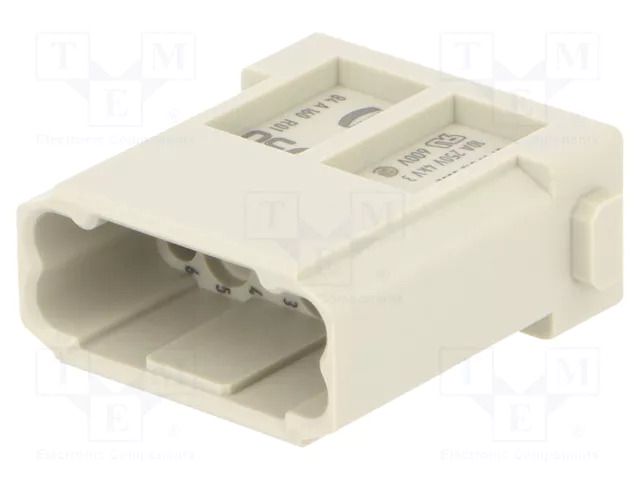 Connector: HDC; module; male; 10A; 250V; Han-Modular®; PIN: 12 HARTING 09140123002
