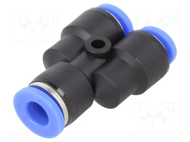 Push-in fitting; reductive,Y-Yap spliYYer; -0.95÷15bar; PBT PNEUMAT 141.006