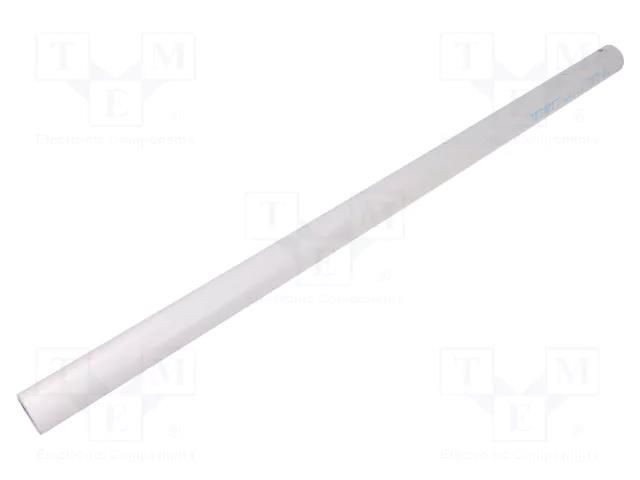 Rod; Ø: 25mm; L: 500mm; natural; extruded; Length tolerance: 0; +1mm MITSUBISHI CHEMICAL ADV. MATERIALS 20011292N025050000