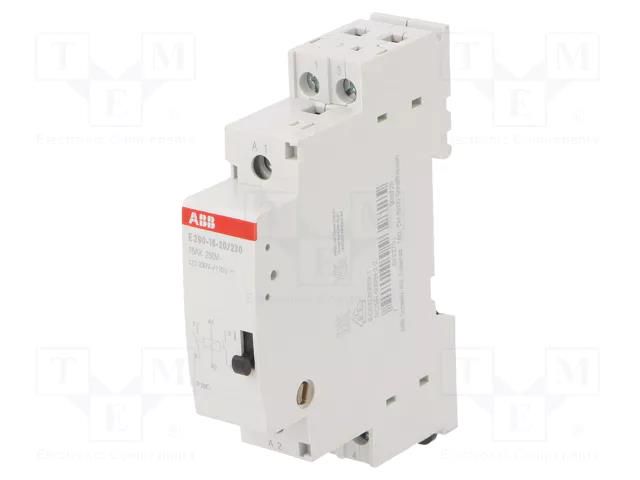 Relay: installation; bistable,impulse; NO x2; 18x68x85mm; E290 ABB E290-16-20/230