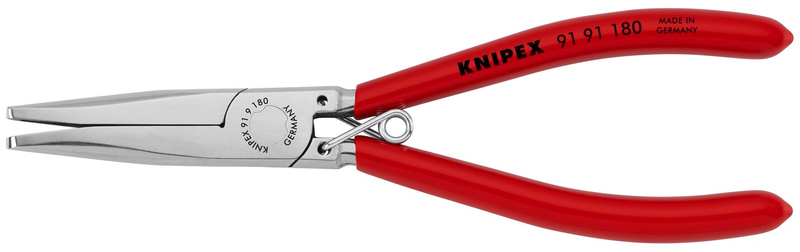 KNIPEX 91 91 180 Upholstery Pliers plastic coated mirror polished 180 mm 91 91 180 4003773092650