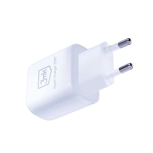 3MK HyperCharger 20W 1xUSB-C + 1xUSB-A PD / QC charger, 3mk Protection 5903108447003 5903108447003