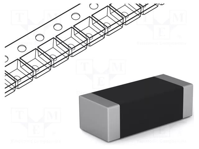 Inductor: air coil; SMD; 0603; 39nH; 450mA; 0.6Ω; ±5%; LQG; 180mm MURATA LQG18HN39NJ00D