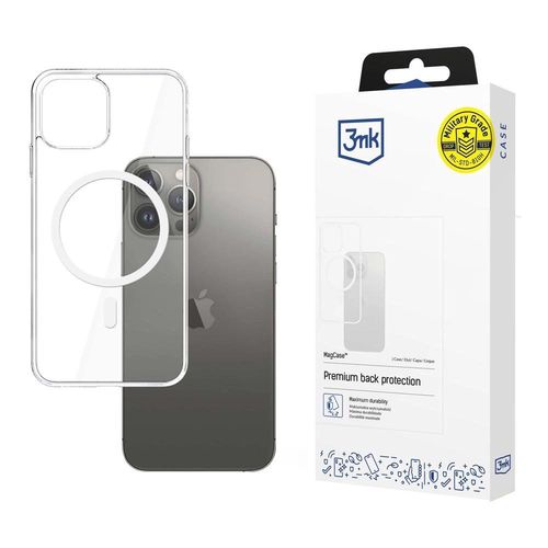 Case for iPhone 13 Pro Max compatible with MagSafe series 3mk MagCase - transparent, 3mk Protection 5903108458306 5903108458306