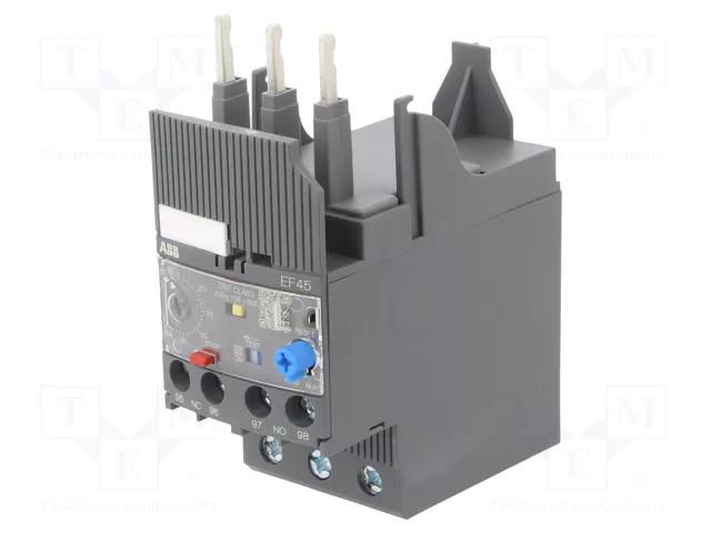Thermal relay; Leads: screw terminals; 15÷45A; AF ABB EF45-45