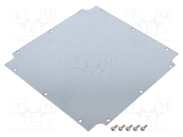 Mounting plate; steel HAMMOND HM-1554WPL