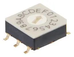 ROTARY CODED SWITCH, 16POS, 20V, SMD FD02FC16P