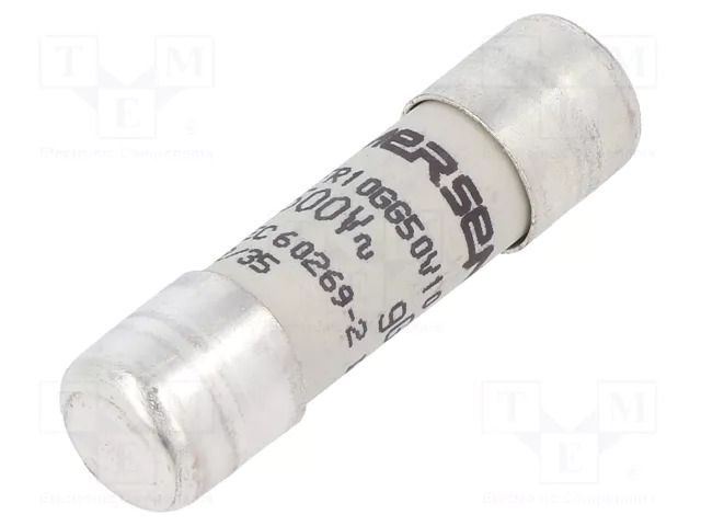 Fuse: fuse; 10A; 500VAC; 250VDC; gG; 10x38mm MERSEN S218194