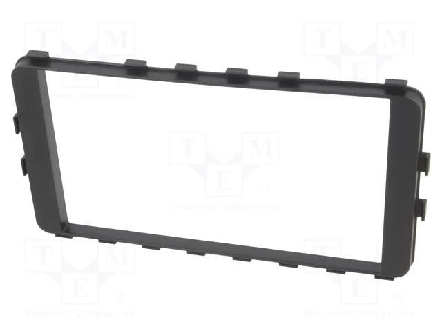 Radio frame; Toyota; 2 DIN; black ACV RAM-40.1012